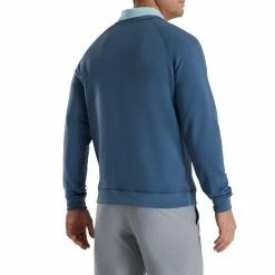 FootJoy French Terry Crewneck -Golf Clubs Shop footjoy french terry crewneck ink heather 02 70302.1673899871