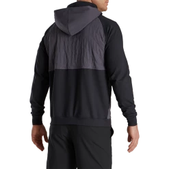 FootJoy Hybrid Hoodie -Golf Clubs Shop footjoy hybrid hoodie black charcoal 03 86367.1632774196