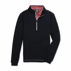 FootJoy Junior 1/2 Zip Midlayer With Contrast Stitch 8 FootJoy Junior 1/2 Zip Midlayer With Contrast Stitch -Golf Clubs Shop footjoy junior 1 2 zip midlayer with contrast stitch navy 01 36353.1676593913
