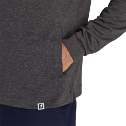 FootJoy Lightweight Hoodie 9 FootJoy Lightweight Hoodie -Golf Clubs Shop footjoy lightweight hoodie heather charcoal 04 68732.1632772275