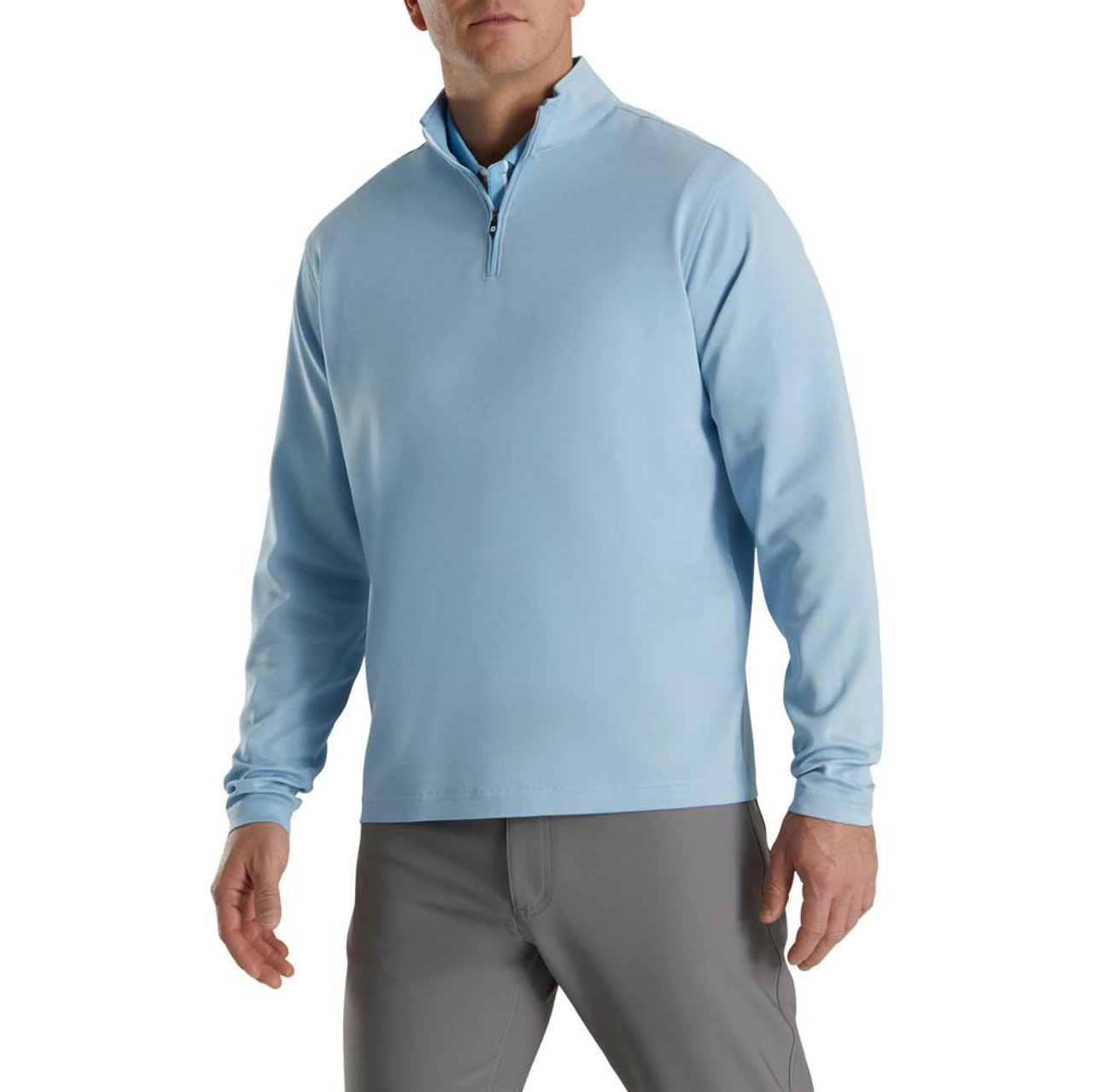 FootJoy Lightweight Jaquard 1/4 Zip 1 FootJoy Lightweight Jaquard 1/4 Zip