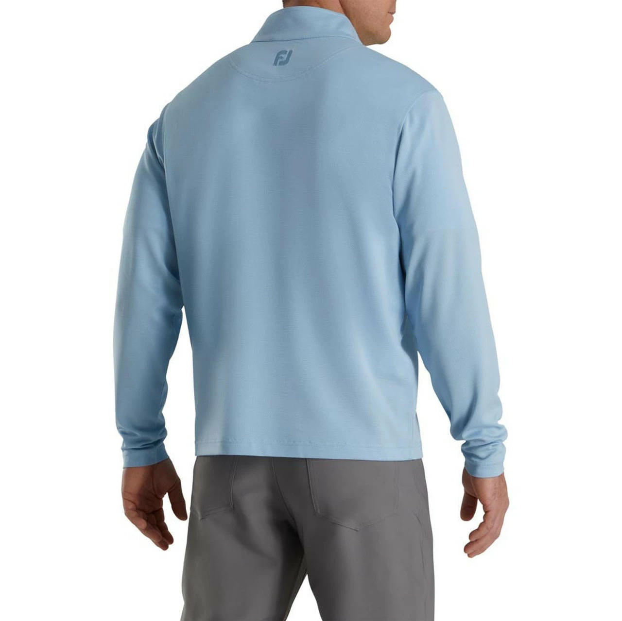 FootJoy Lightweight Jaquard 1/4 Zip 2 FootJoy Lightweight Jaquard 1/4 Zip - Image 2
