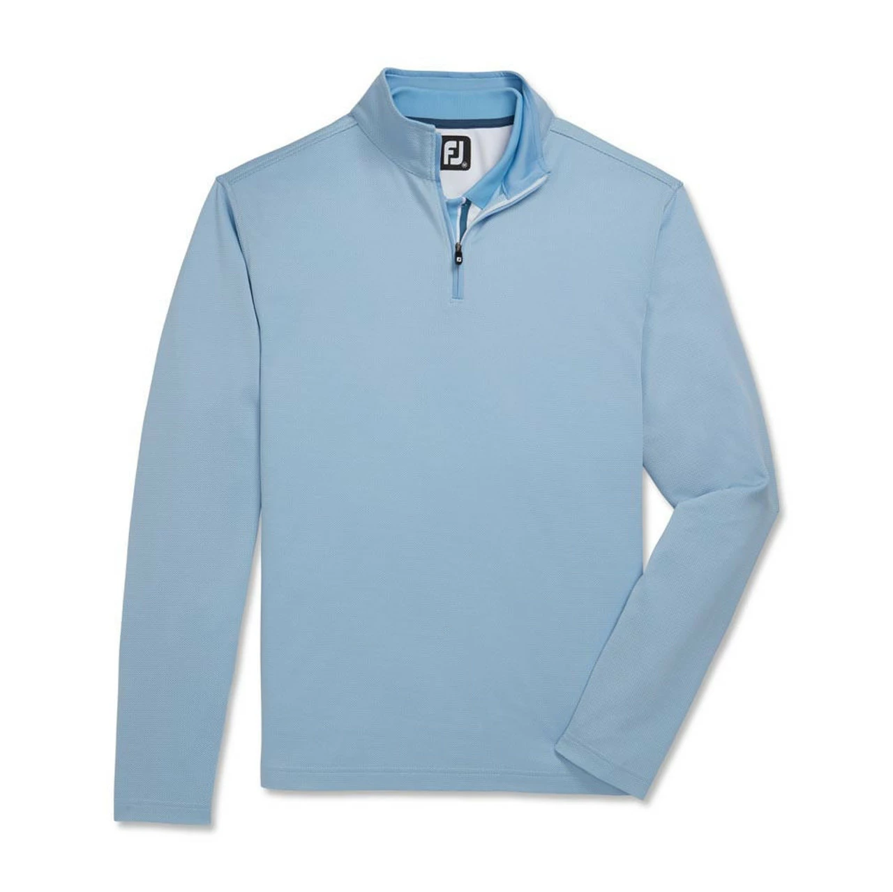 FootJoy Lightweight Jaquard 1/4 Zip 4 FootJoy Lightweight Jaquard 1/4 Zip - Image 4