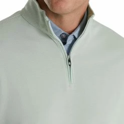 FootJoy Lightweight Jaquard 1/4 Zip 26 FootJoy Lightweight Jaquard 1/4 Zip -Golf Clubs Shop footjoy lightweight jacquard 1 4 zip sage 03 68034.1673905232