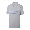 FootJoy Lisle Double Bend Knit Collar Polo 8 FootJoy Lisle Double Bend Knit Collar Polo -Golf Clubs Shop footjoy lisle double bend knit collar polo heather dove grey 01 90947.1648733072