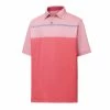 FootJoy Lisle Engineered Pinstripe Self Collar Polo 7 FootJoy Lisle Engineered Pinstripe Self Collar Polo -Golf Clubs Shop footjoy lisle engineered pinstripe self collar polo cape red white storm blue 01 19567.1632336577