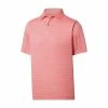 FootJoy Lisle Triple Pinstripe Self Collar Polo 6 FootJoy Lisle Triple Pinstripe Self Collar Polo -Golf Clubs Shop footjoy lisle triple pinstripe self collar polo coral 01 76777.1676580959