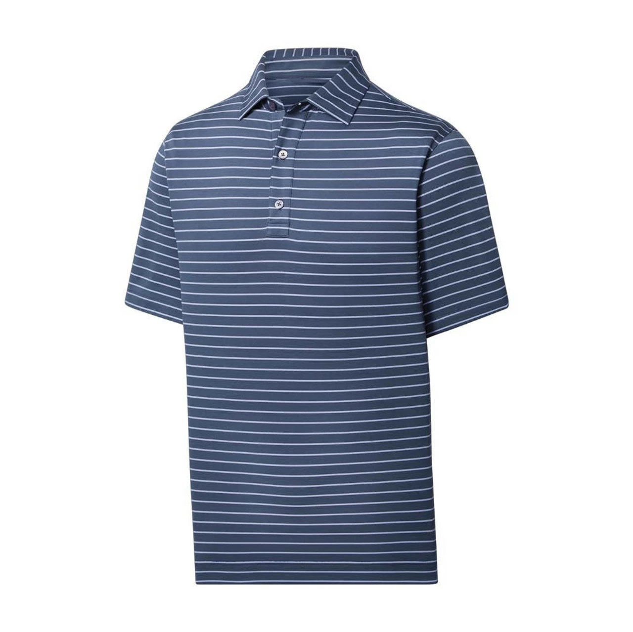 FootJoy Lisle Triple Pinstripe Self Collar Polo 7 FootJoy Lisle Triple Pinstripe Self Collar Polo - Image 7