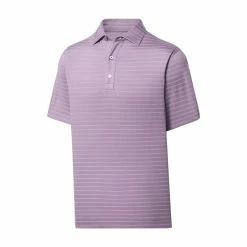 FootJoy Lisle Triple Pinstripe Self Collar Polo 25 FootJoy Lisle Triple Pinstripe Self Collar Polo -Golf Clubs Shop footjoy lisle triple pinstripe self collar polo lavender 01 62854.1676585914