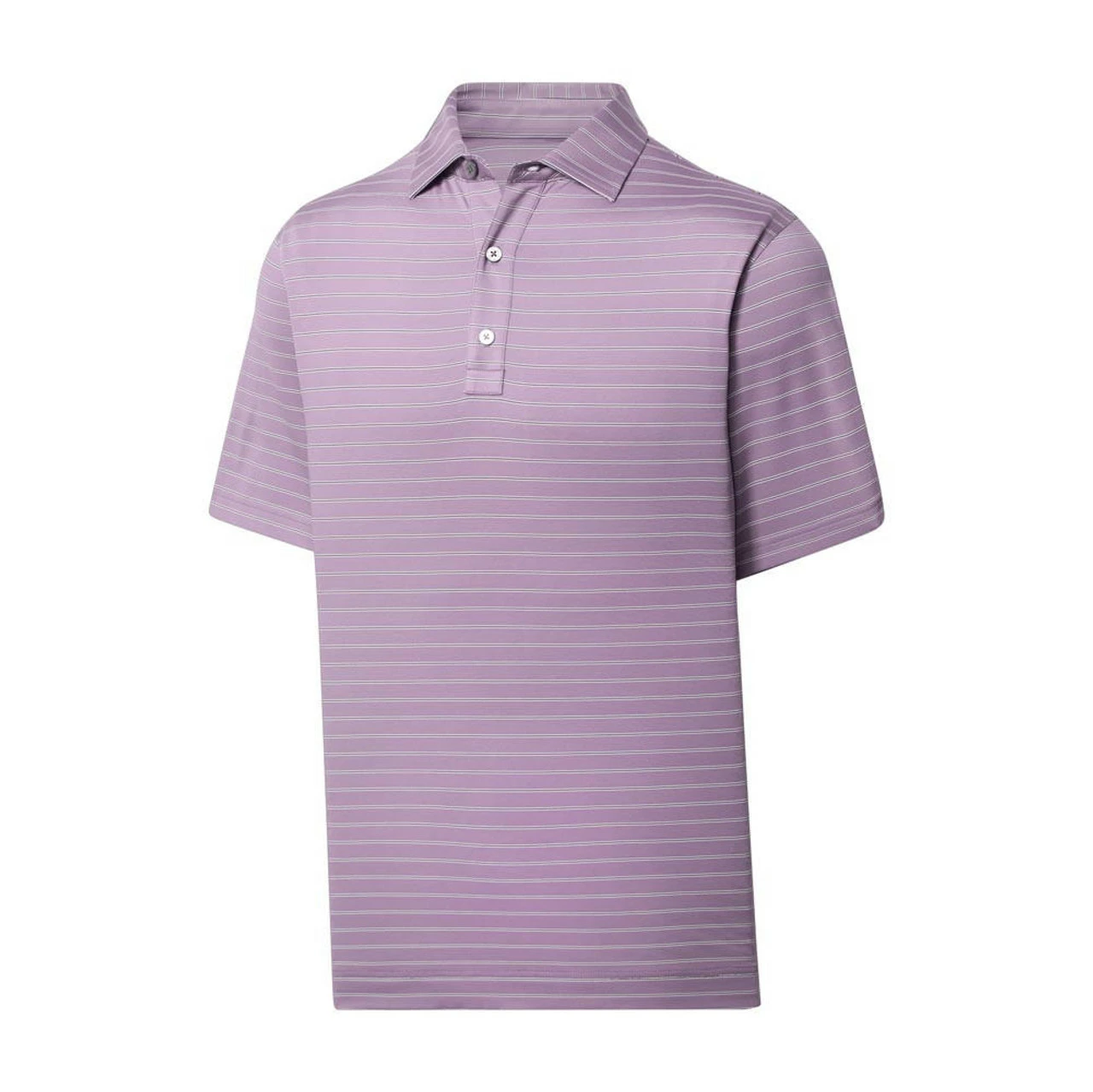 FootJoy Lisle Triple Pinstripe Self Collar Polo 10 FootJoy Lisle Triple Pinstripe Self Collar Polo - Image 10