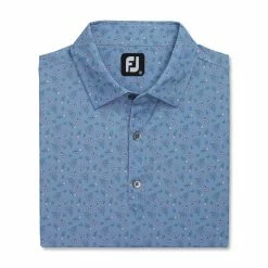 FootJoy Mini Floral Print Lisle Self Collar Polo 11 FootJoy Mini Floral Print Lisle Self Collar Polo -Golf Clubs Shop footjoy mini floral print lisle self collar polo denim dusty purple azure 04 65445.1673907382