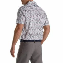FootJoy Mini Floral Print Lisle Self Collar Polo 13 FootJoy Mini Floral Print Lisle Self Collar Polo -Golf Clubs Shop footjoy mini floral print lisle self collar polo white watermelon sea green 02 90603.1673905243