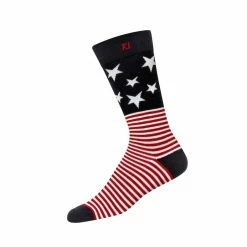 FootJoy ProDry Patriotic Crew Sock 5 FootJoy ProDry Patriotic Crew Sock -Golf Clubs Shop footjoy prodry patriotic crew sock stars stripes 01 92967.1633024914
