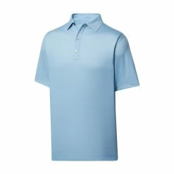 FootJoy Slub Yarn Solid Self Collar Polo -Golf Clubs Shop footjoy slub yarn solid self collar polo dusk blue 01 25000.1648732850