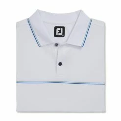 FootJoy Small Details Stretch Pique Knit Collar Polo 19 FootJoy Small Details Stretch Pique Knit Collar Polo -Golf Clubs Shop footjoy small details stretch pique knit collar polo white 04 90428.1673900627