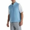 FootJoy Stretch Woven Vest With Knit Accents 33 FootJoy Stretch Woven Vest With Knit Accents -Golf Clubs Shop footjoy stetch woven vest with knit accents dusk blue 01 93990.1673906698