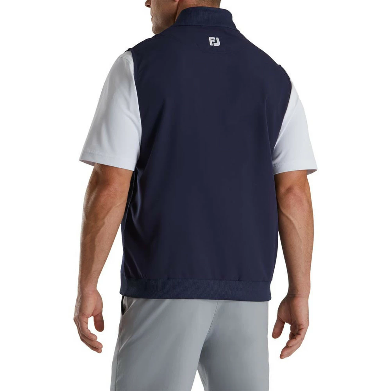 FootJoy Stretch Woven Vest With Knit Accents 10 FootJoy Stretch Woven Vest With Knit Accents - Image 10