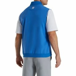 FootJoy Stretch Woven Vest With Knit Accents 21 FootJoy Stretch Woven Vest With Knit Accents -Golf Clubs Shop footjoy stetch woven vest with knit accents royal 02 44691.1673903579