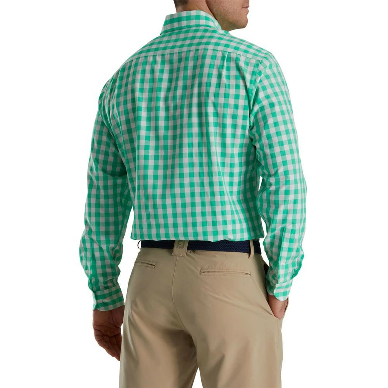 FootJoy Stretch Woven Gingham Shirt 6 FootJoy Stretch Woven Gingham Shirt - Image 6