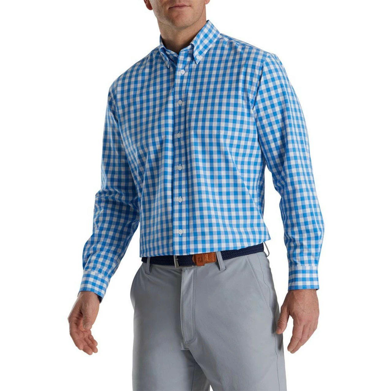 FootJoy Stretch Woven Gingham Shirt 24 FootJoy Stretch Woven Gingham Shirt - Image 24