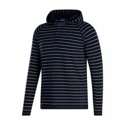FootJoy Striped Hoodie 15 FootJoy Striped Hoodie -Golf Clubs Shop footjoy striped hoodie navy white 04 57303.1673902016