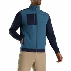 FootJoy ThermoSeries Hybrid Jacket 12 FootJoy ThermoSeries Hybrid Jacket -Golf Clubs Shop footjoy thermoseries hybrid jacket navy slate 01 15521.1663172178