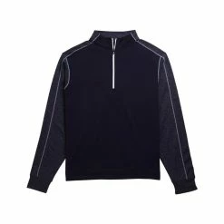 FootJoy Tonal Heather Mid Layer 10 FootJoy Tonal Heather Mid Layer -Golf Clubs Shop footjoy tonal heather mid layer navy 01 86397.1636977686