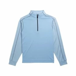 FootJoy Tonal Heather Mid Layer 11 FootJoy Tonal Heather Mid Layer -Golf Clubs Shop footjoy tonal heather mid layer sky 01 28457.1636977686