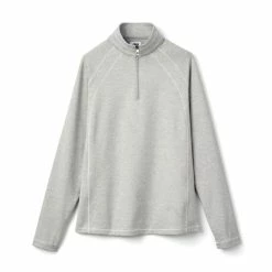 FootJoy Women's 1/4 Zip Jersey -Golf Clubs Shop footjoy womens 1 4 zip jersey heather grey 01 42000.1633108982