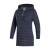 FootJoy Women's 3/4 Sleeve Pinstripe Hoodie 4 FootJoy Women's 3/4 Sleeve Pinstripe Hoodie -Golf Clubs Shop footjoy womens 3 4 sleeve pinstripe hoodie navy 01 83830.1633109315