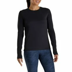 FootJoy Women's Base Layer -Golf Clubs Shop footjoy womens base layer black 01 26214.1673902001