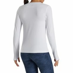 FootJoy Women's Base Layer -Golf Clubs Shop footjoy womens base layer white 02 93967.1673901572