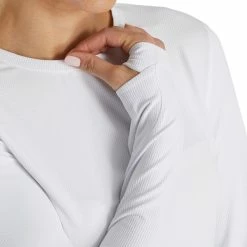 FootJoy Women's Base Layer -Golf Clubs Shop footjoy womens base layer white 03 52112.1673901066