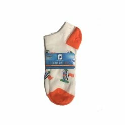 FootJoy Women's ComfortSof Low Cut 19th Hole Print Fashion Sock 8 FootJoy Women's ComfortSof Low Cut 19th Hole Print Fashion Sock -Golf Clubs Shop footjoy womens comfortsof low cut 19th hole print fashion sock orange 01 34759.1671653296
