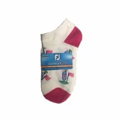 FootJoy Women's ComfortSof Low Cut 19th Hole Print Fashion Sock 9 FootJoy Women's ComfortSof Low Cut 19th Hole Print Fashion Sock -Golf Clubs Shop footjoy womens comfortsof low cut 19th hole print fashion sock pink 01 06620.1671653297