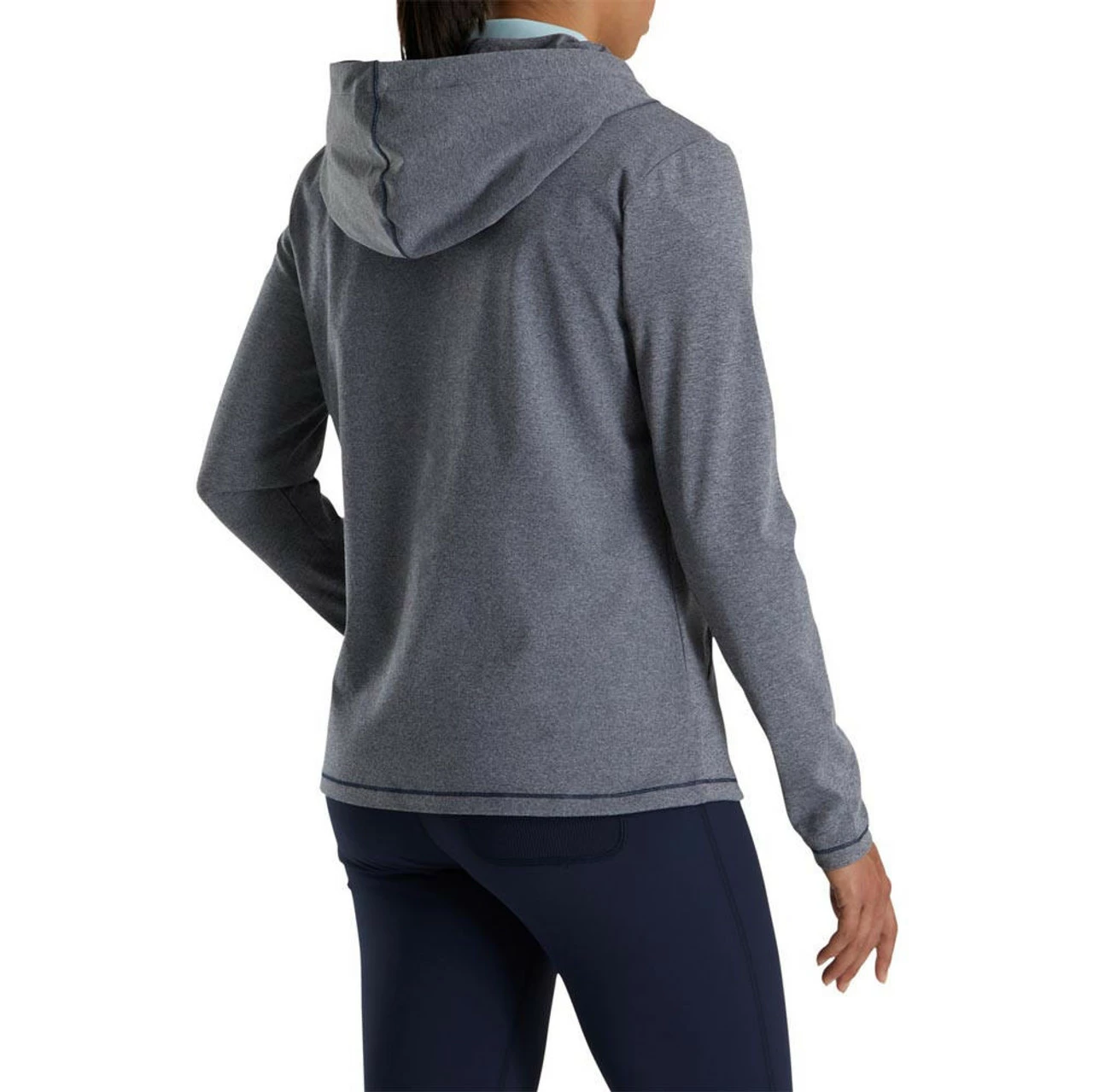 FootJoy Women's Full-Zip Hoodie 6 FootJoy Women's Full-Zip Hoodie - Image 6
