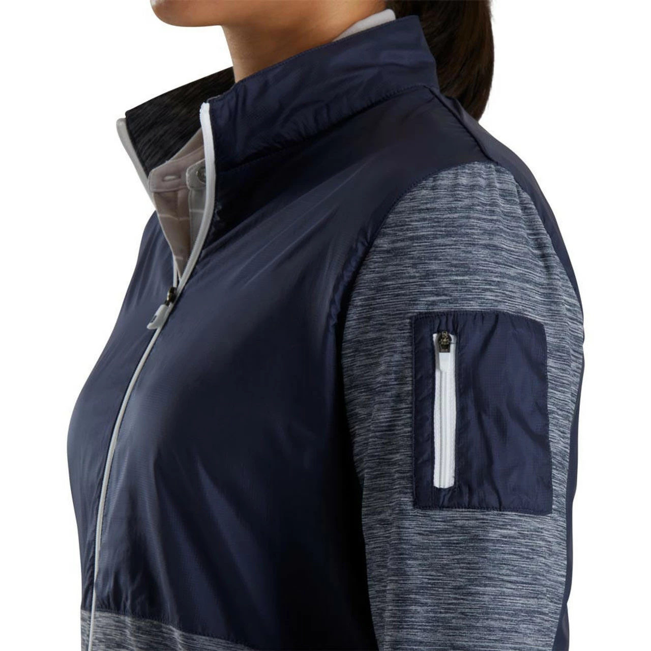 Golf Clubs Shop -Golf Clubs Shop footjoy womens full zip space dye mid layer navy 04 81956.1676591203