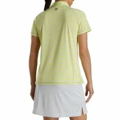 FootJoy Women's Heather Stripe Polo 27 FootJoy Women's Heather Stripe Polo -Golf Clubs Shop footjoy womens heather stripe polo citrus 03 97080.1631901194