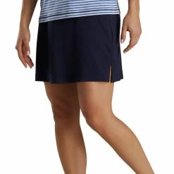 FootJoy Women's Knit Skort -Golf Clubs Shop footjoy womens knit skort navy 02 17535.1673902386