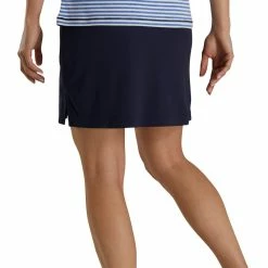 FootJoy Women's Knit Skort -Golf Clubs Shop footjoy womens knit skort navy 03 75119.1673906119