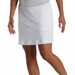 FootJoy Women's Knit Skort -Golf Clubs Shop footjoy womens knit skort white 02 11411.1673904059
