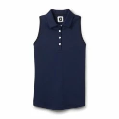 FootJoy Women's Ribbed Sleeveless Polo