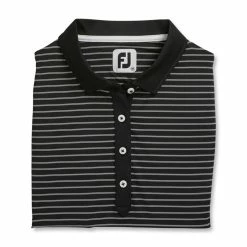 FootJoy Women's Sleeveless Pinstripe Polo 24 FootJoy Women's Sleeveless Pinstripe Polo -Golf Clubs Shop footjoy womens sleeveless pinstripe polo black 05 04733.1633122943