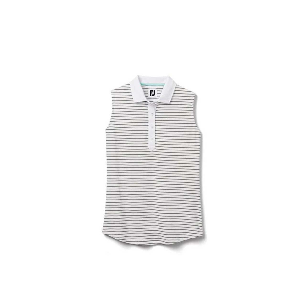 FootJoy Women's Sleeveless Pinstripe Polo 11 FootJoy Women's Sleeveless Pinstripe Polo - Image 11