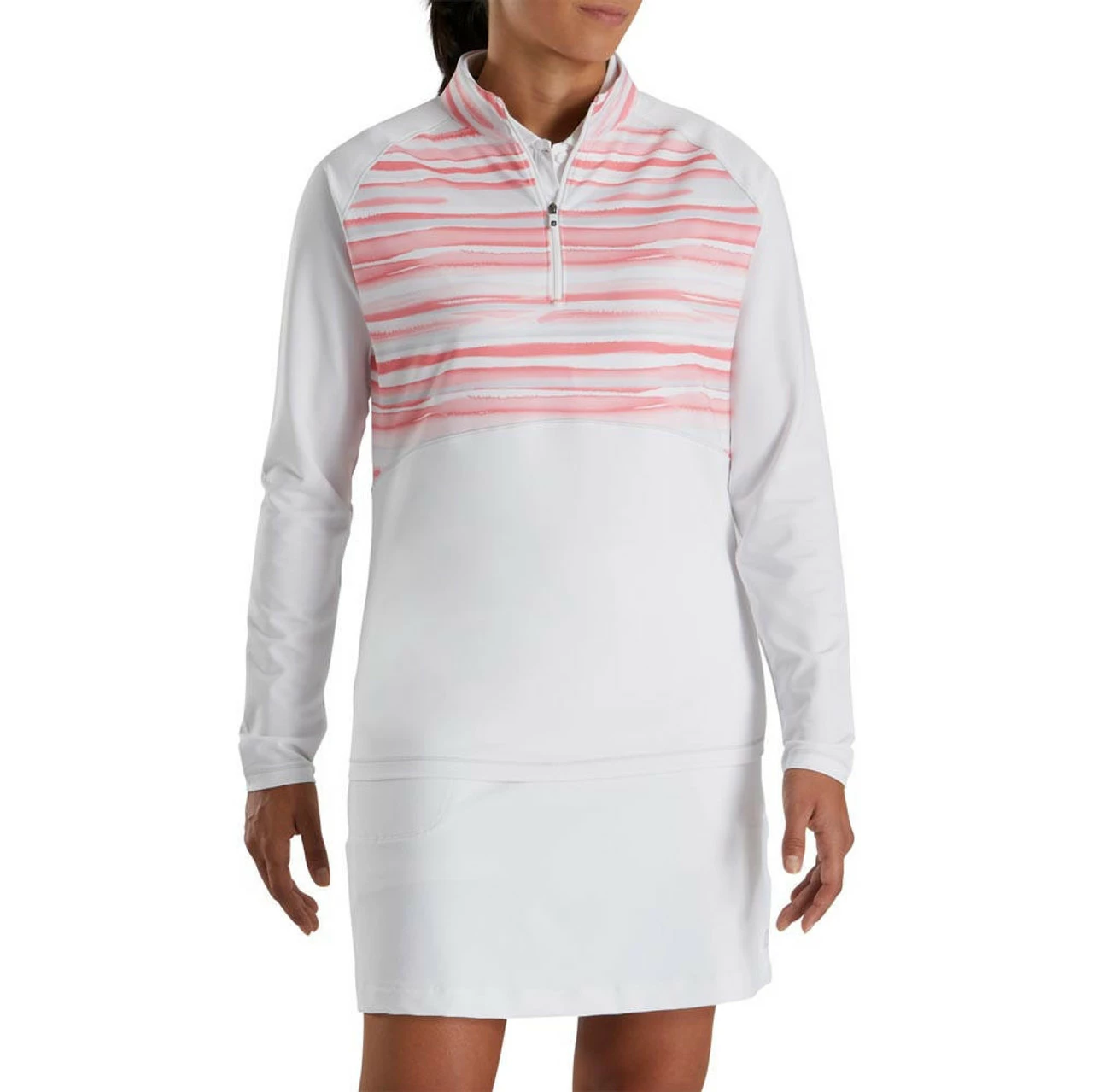 FootJoy Women's Watercolor Half-Zip Mid-Layer 11 FootJoy Women's Watercolor Half-Zip Mid-Layer - Image 11