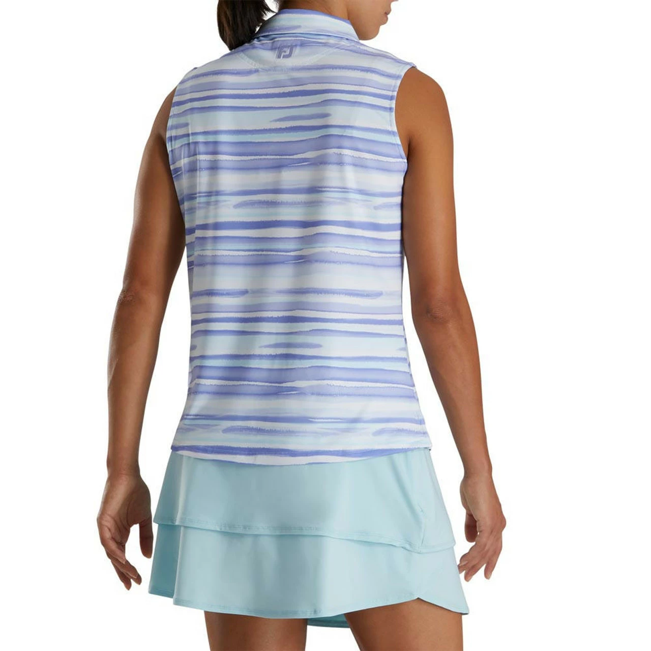 FootJoy Women's Watercolor Sleeveless Polo 6 FootJoy Women's Watercolor Sleeveless Polo - Image 6