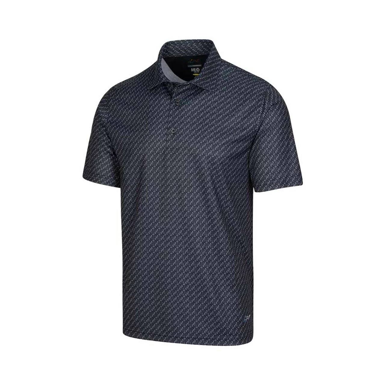 Greg Norman ML75 Microlux Iron Print Polo 1 Greg Norman ML75 Microlux Iron Print Polo