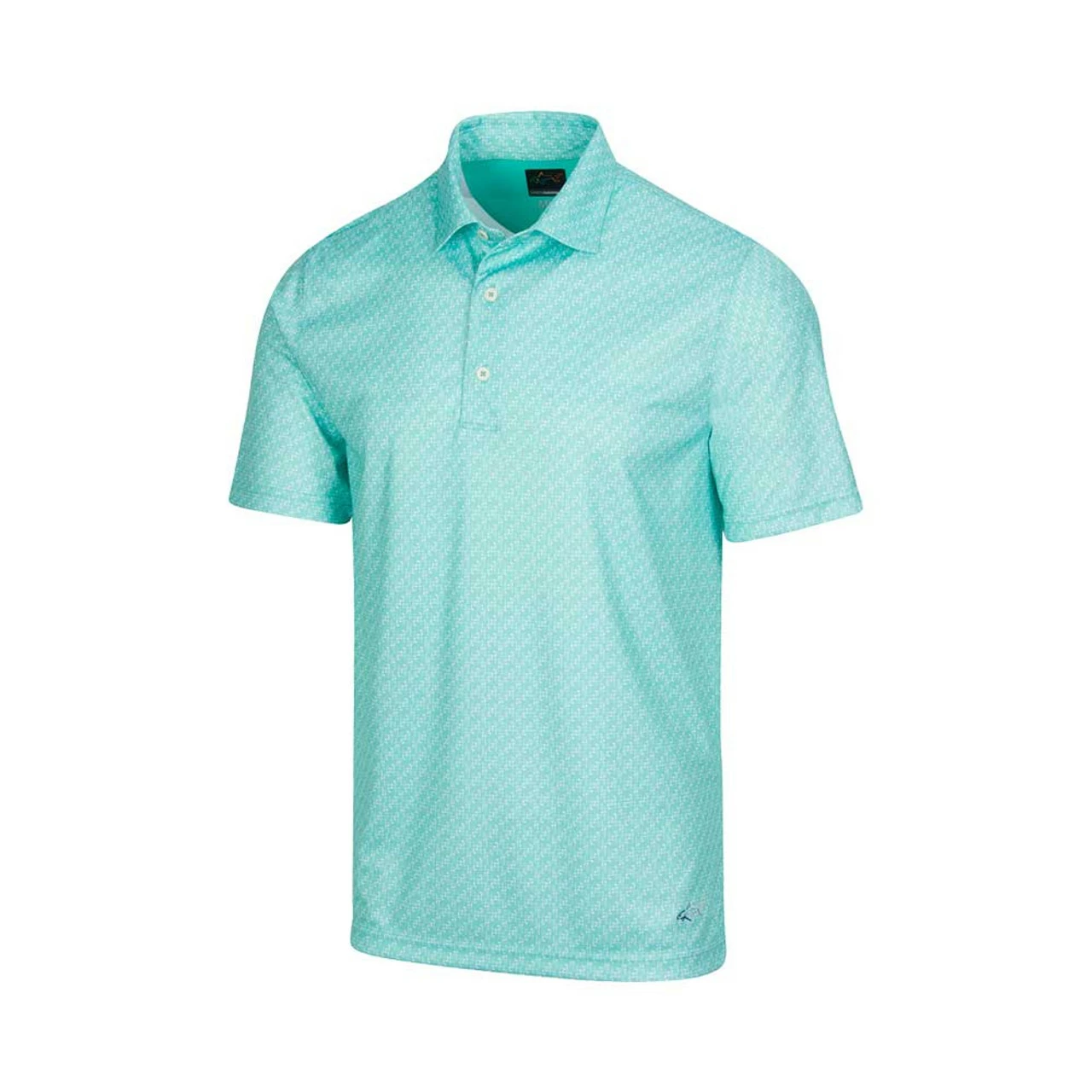 Greg Norman ML75 Microlux Iron Print Polo 7 Greg Norman ML75 Microlux Iron Print Polo - Image 7