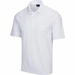 Greg Norman Protek ML75 Microlux 2Below Stripe Polo -Golf Clubs Shop greg norman protek ml75 microlux 2below stripe polo white 01 32437.1632335858