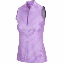 Greg Norman Women's 2Below Sleeveless Polo 8 Greg Norman Women's 2Below Sleeveless Polo -Golf Clubs Shop greg norman womens 2below sleeveless polo sugar plum 01 81944.1659042479